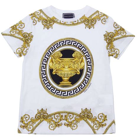 versace kids t shirts|t shirt kids Versace shirt.